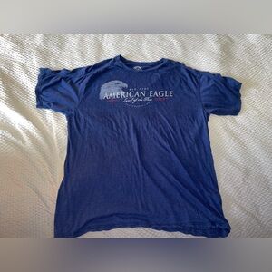 Patriotic Blue Graphic T-Shirt XXL EMI Sportswear Green Weekend